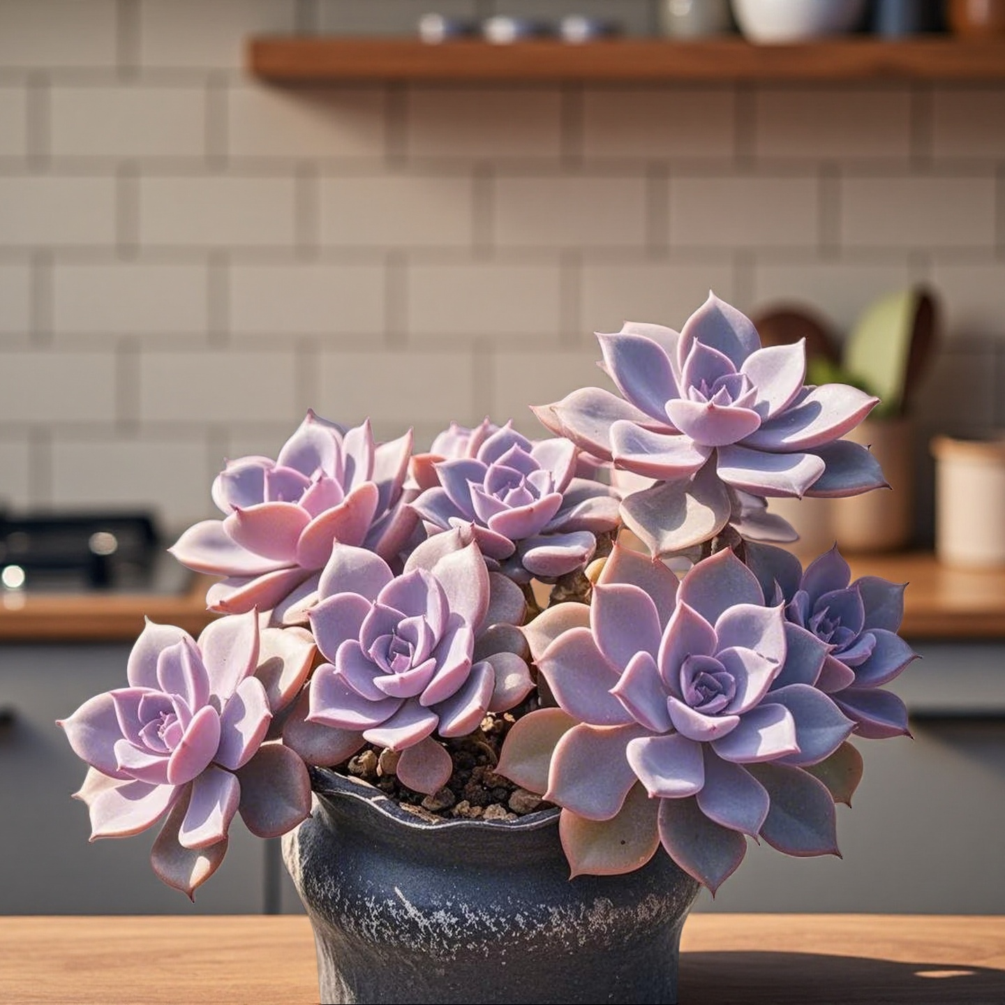 Baby Toes Succulent 2 Inch Live Plant in Pot, Window Succulent, Fenestraria Rhopalophylla, Cute Green Succulent, Unique Indoor Plant, Easy Care Plant, Desk Decor