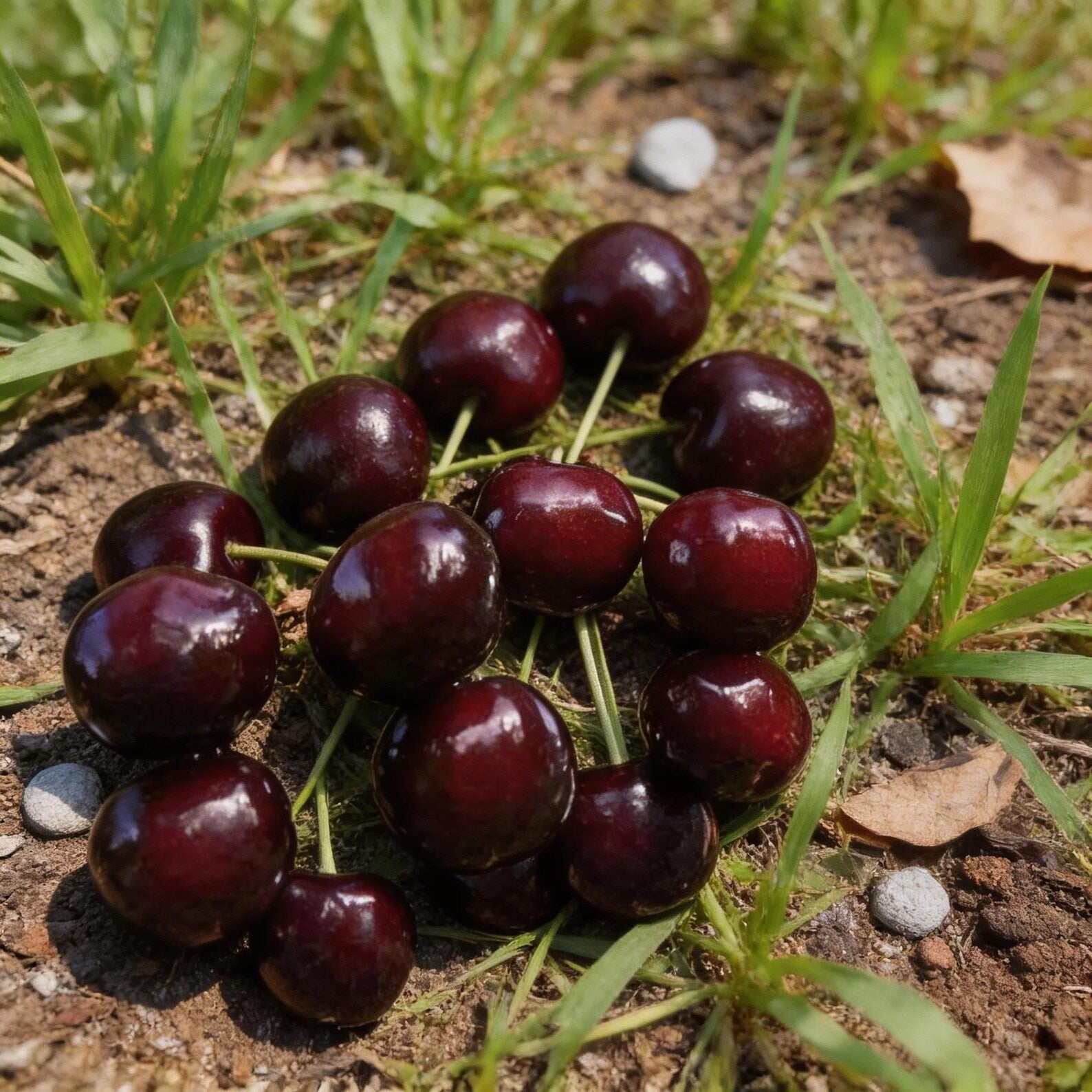 50 Count Non GMO Heirloom Cherry Seeds Fresh Eating Easy to Grow Garden Fruit Vegetable Seeds for Yard Landscape Outdoor Planting Growing