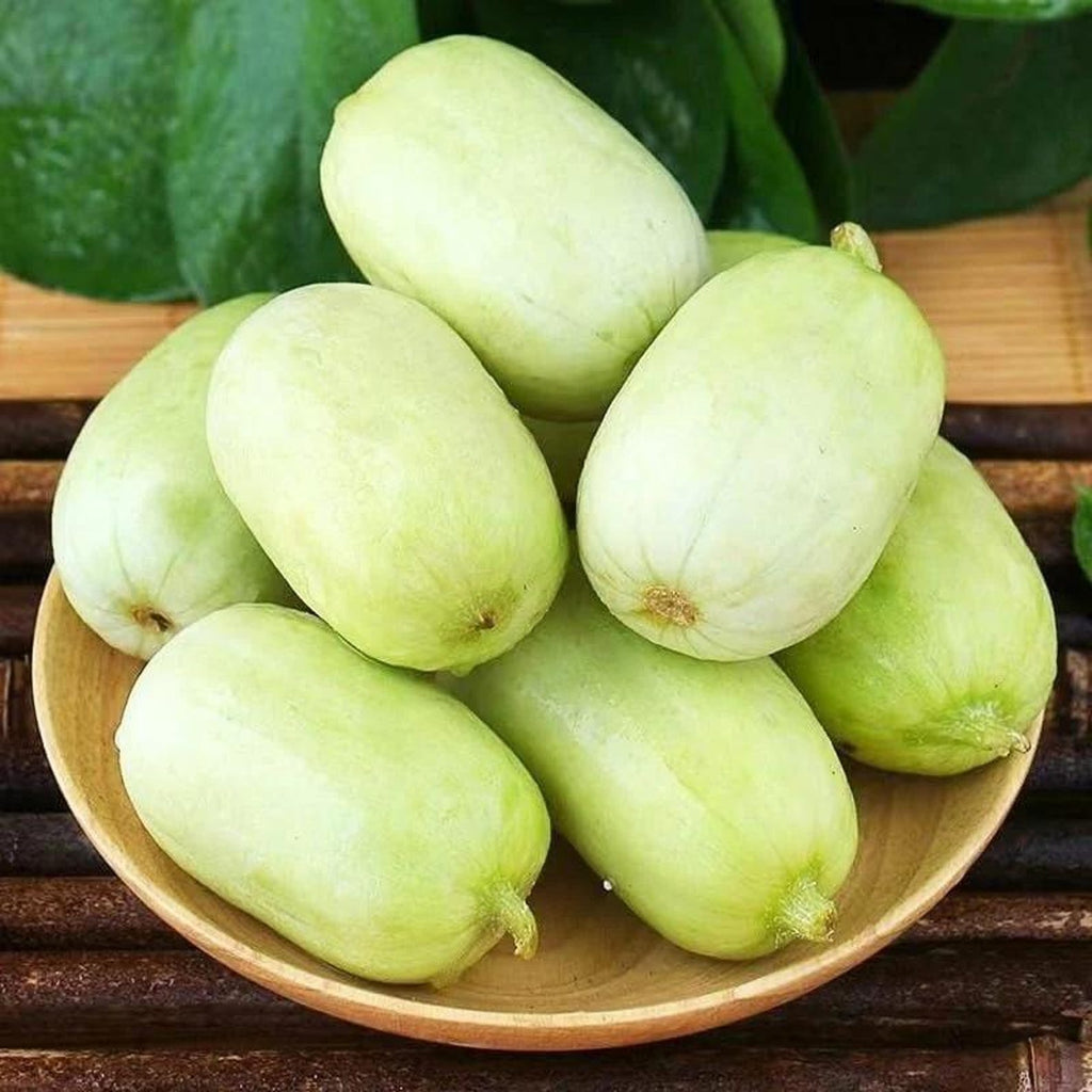 88 Count Non-GMO Open-Pollinated Black-green Armenian Cucumber Seeds Fresh Eating Vegetable Seeds for Home Garden Container Planting