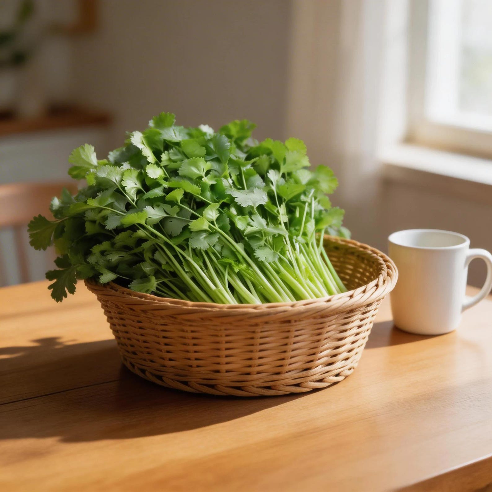 50 Pieces Fast Growing High Yield Cilantro Seeds Easy to Grow Fresh Edible Herb Seeds for Container Garden Indoor Balcony Planting Home Growing