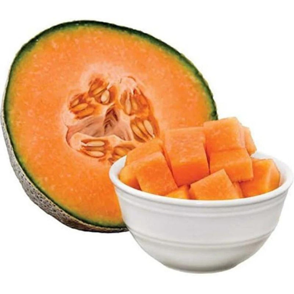 87 Count Non-GMO Heirloom Sweet Cantaloupe Seeds High Yield Fast Growing Vegetable Seeds for Home Garden Container Planting Fresh Eating
