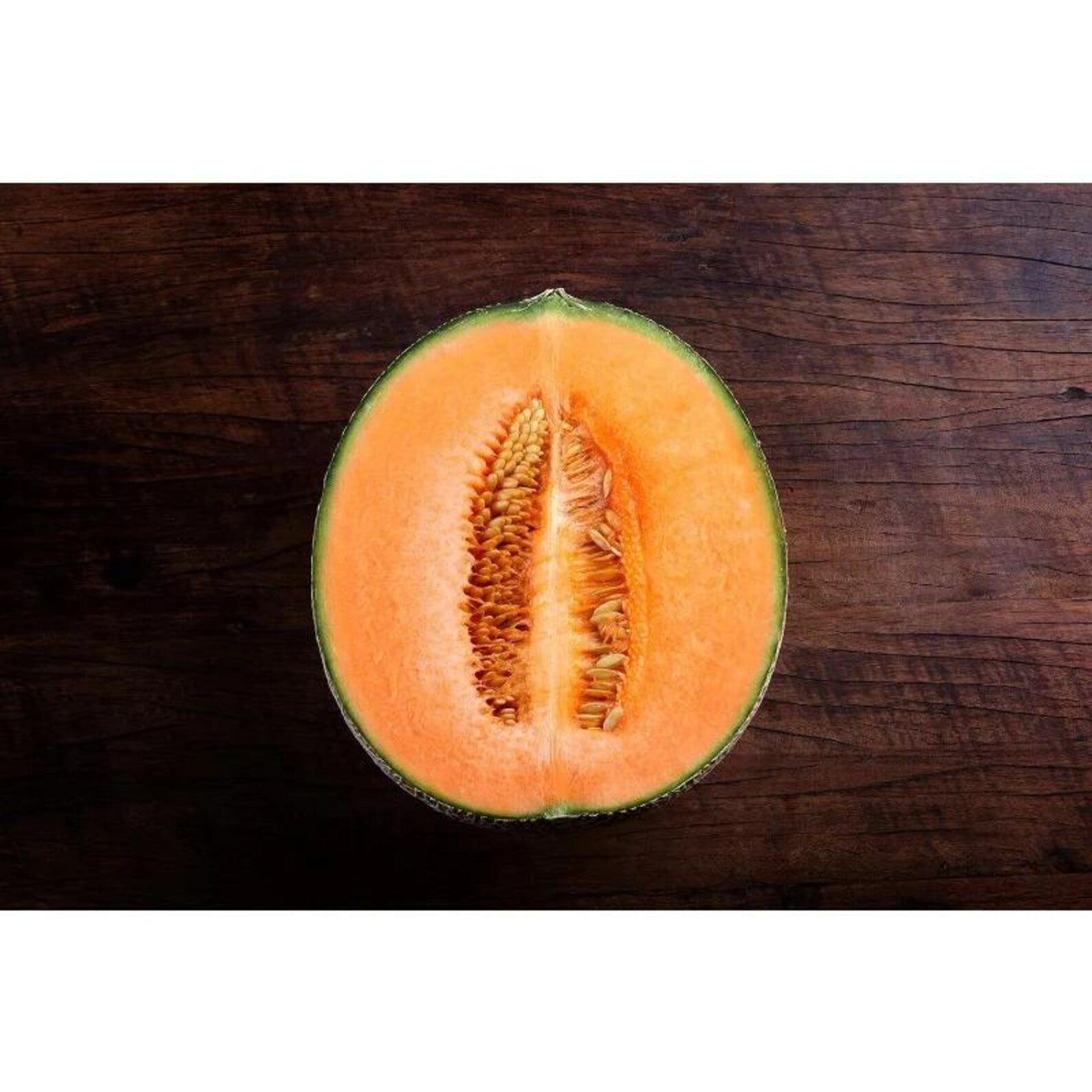 87 Count Non-GMO Heirloom Sweet Cantaloupe Seeds High Yield Fast Growing Vegetable Seeds for Home Garden Container Planting Fresh Eating